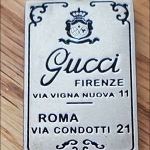 Gucci Vintage Frineze and Roma Men’s Jewelry